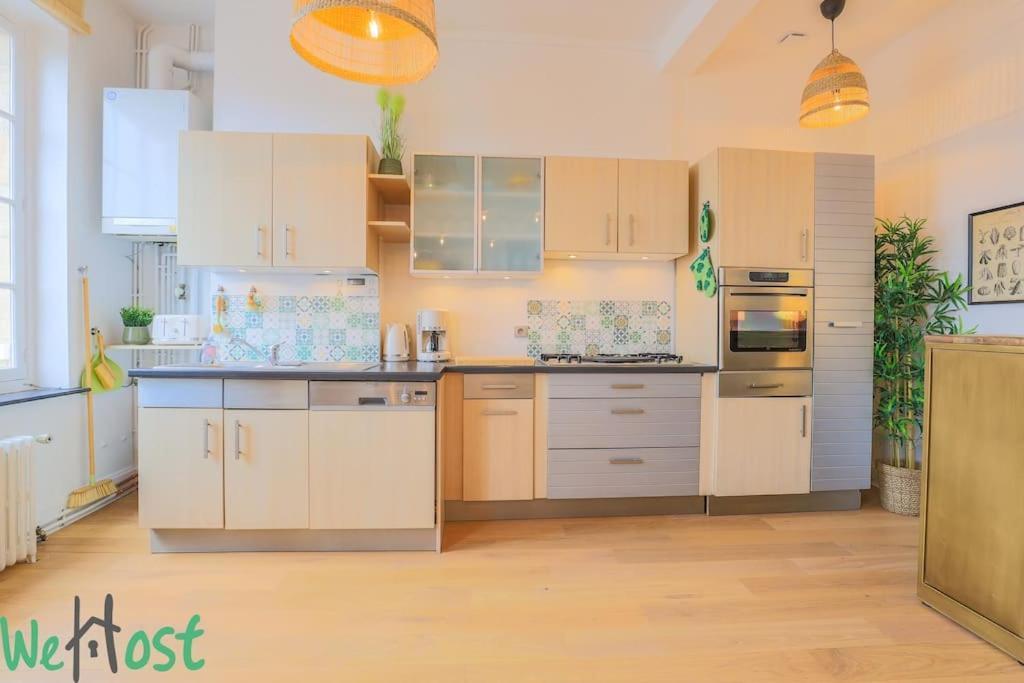 La Porte Verte, Superbe Triplex 16P Arras Exterior photo