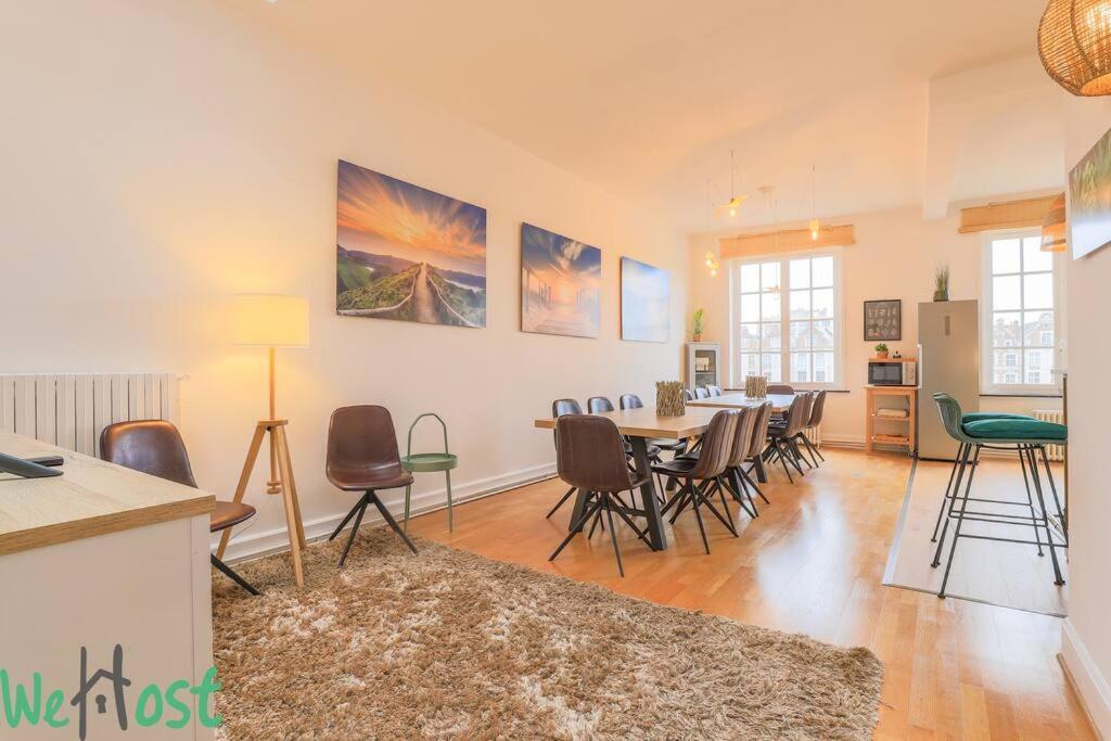 La Porte Verte, Superbe Triplex 16P Arras Exterior photo