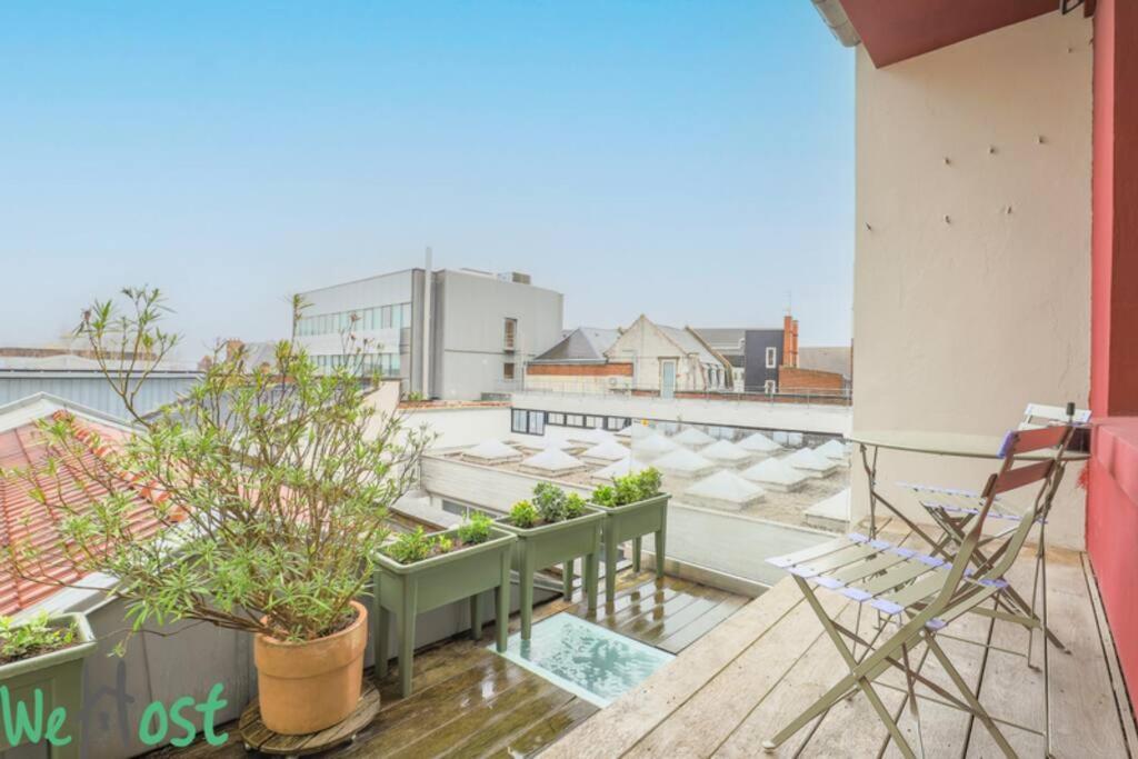 La Porte Verte, Superbe Triplex 16P Arras Exterior photo