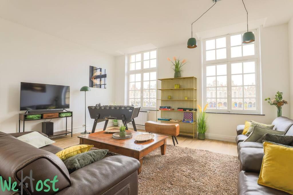 La Porte Verte, Superbe Triplex 16P Arras Exterior photo